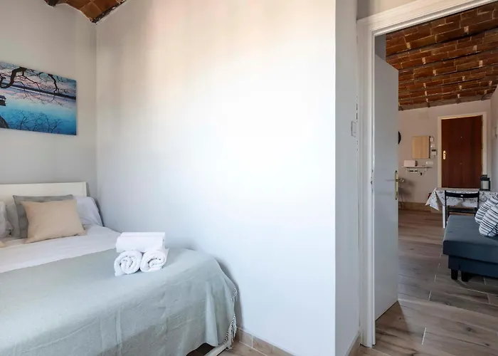 Atico Con Terraza En Fira - Negocios Y Turismo En Sants - Montjuic Apartman *