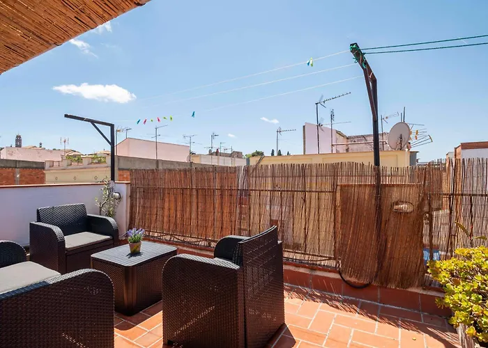 Apartman Atico Con Terraza En Fira - Negocios Y Turismo En Sants - Montjuic *